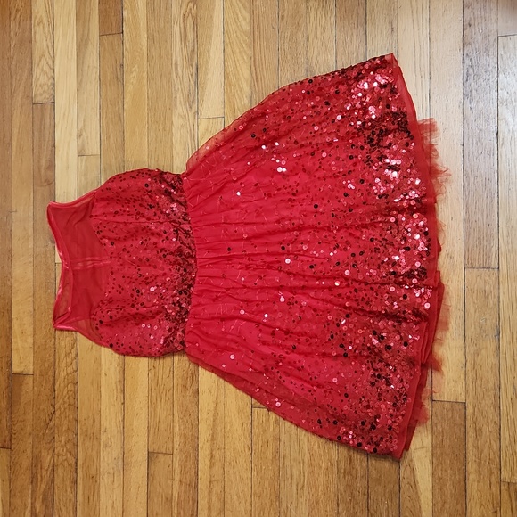Rue21 Womens Red Sequin Dress Size XL - Picture 3 of 10